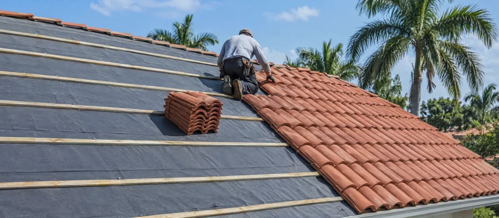 Tile Roof Underlayment in Florida: The Part of the Roof That Wears Out